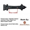 6.5" "Adonijah" Aluminium Strap False or Faux or Dummy Hinge Front